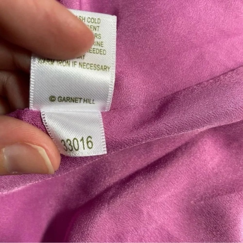 💋STUNNING!💋 Pleated Chiffon Maxi  Skirt in Hot Pink - Picture 6 of 7